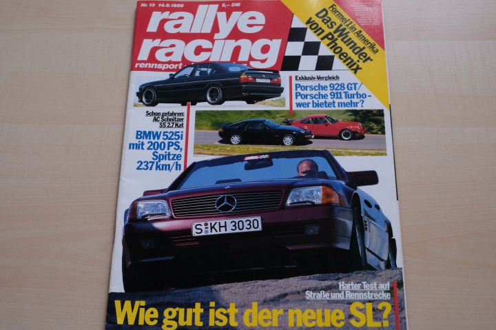 Deckblatt Rallye Racing (13/1989)